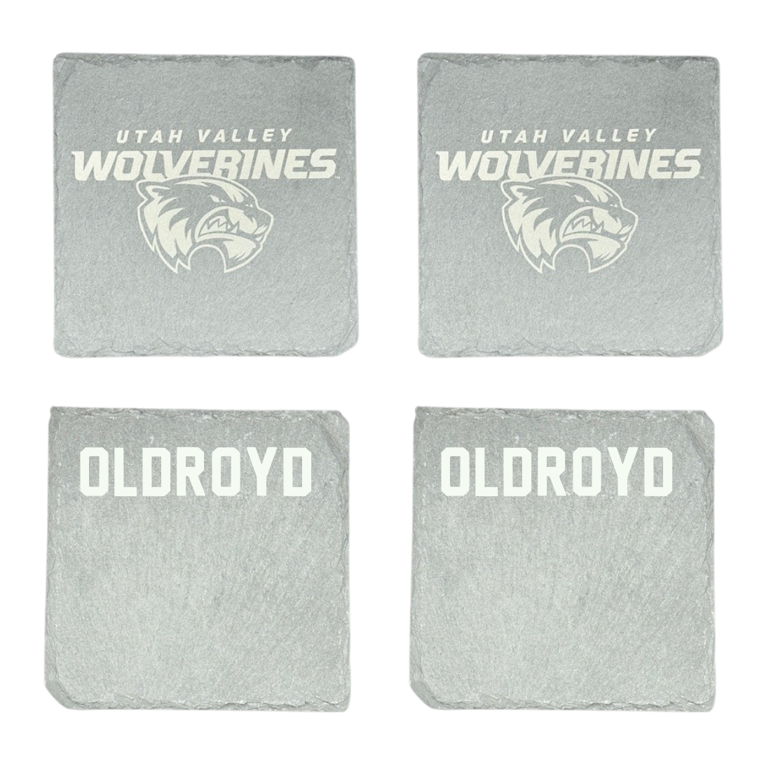 Utah Valley University TF and XC Stone Coaster (4 Pack)  - Kelsi Oldroyd