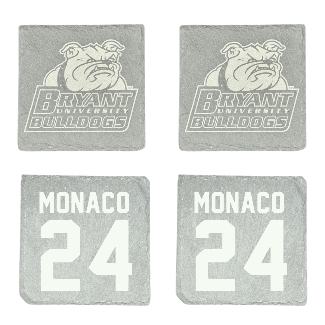 Bryant University Lacrosse Stone Coaster (4 Pack)  - #24 AJ Monaco