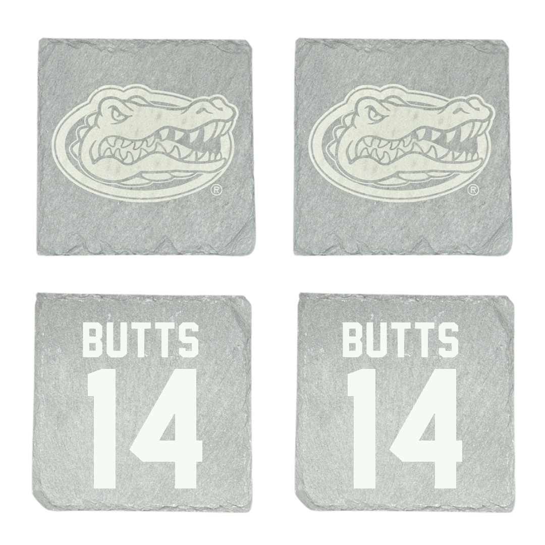 University of Florida Soccer Stone Coaster (4 Pack)  - #14 Njeri Butts