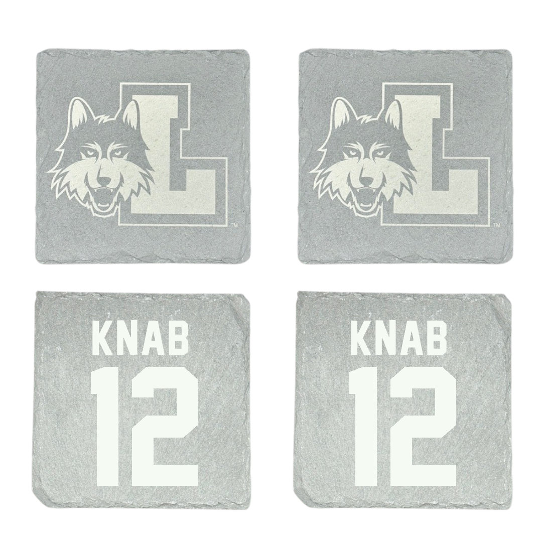 Loyola University-Chicago Soccer Stone Coaster (4 Pack)  - #12 Olivia Knab