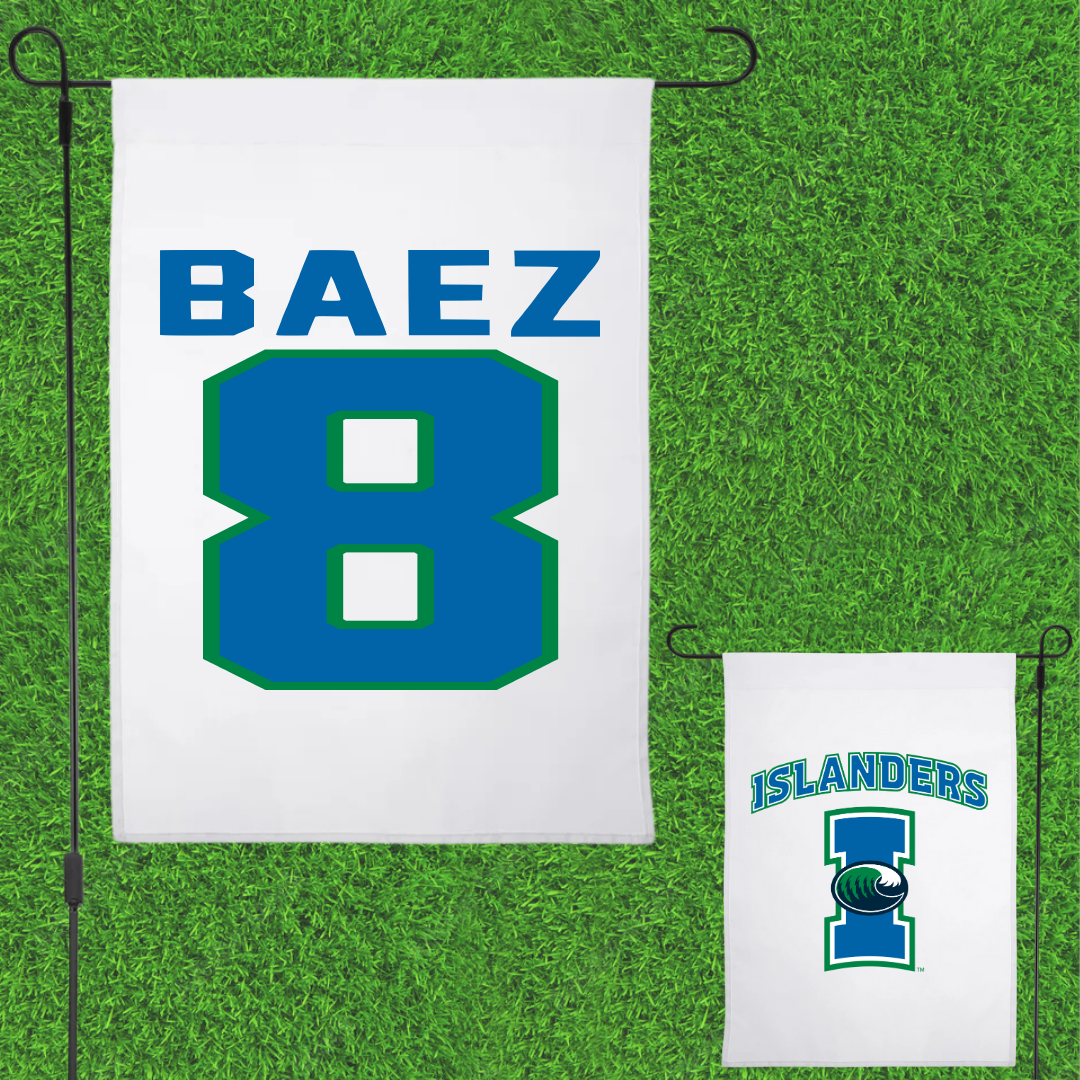 Texas A&M University-Corpus Christi Softball White Garden Flag - #8 Paolina Baez