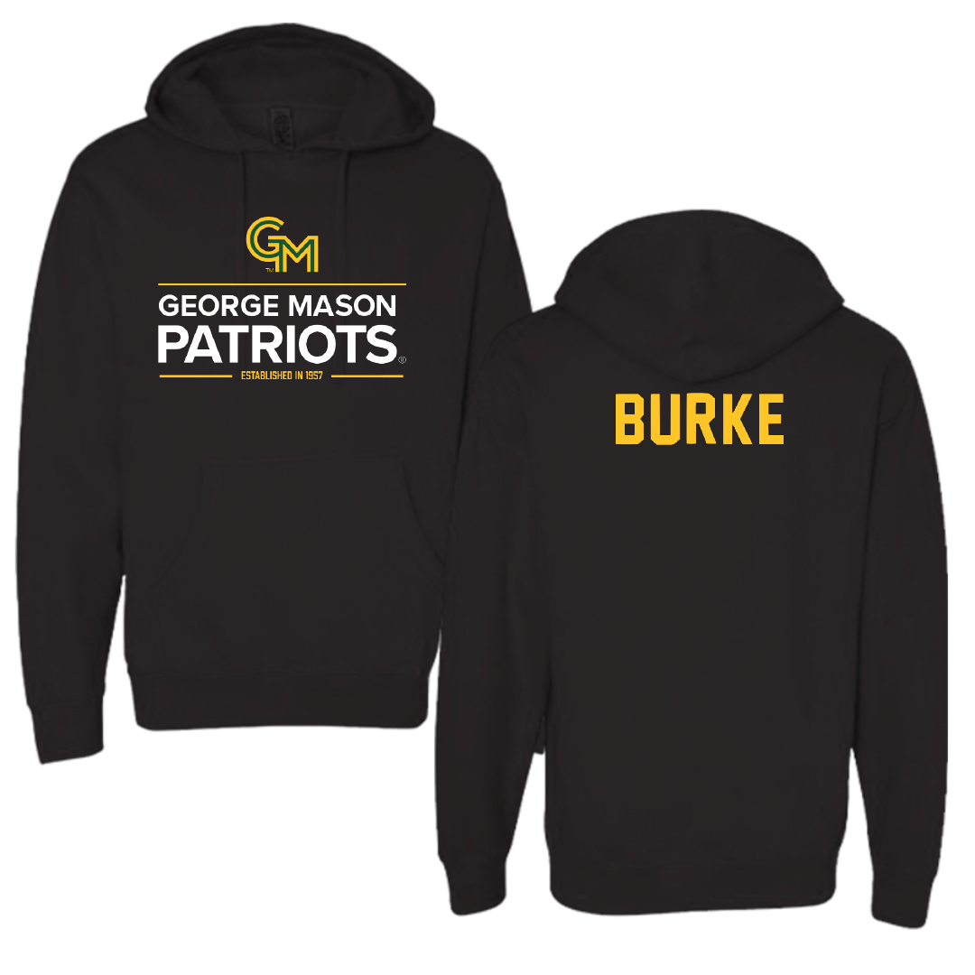 George Mason University Swimming & Diving Black General Hoodie - Emma Burke