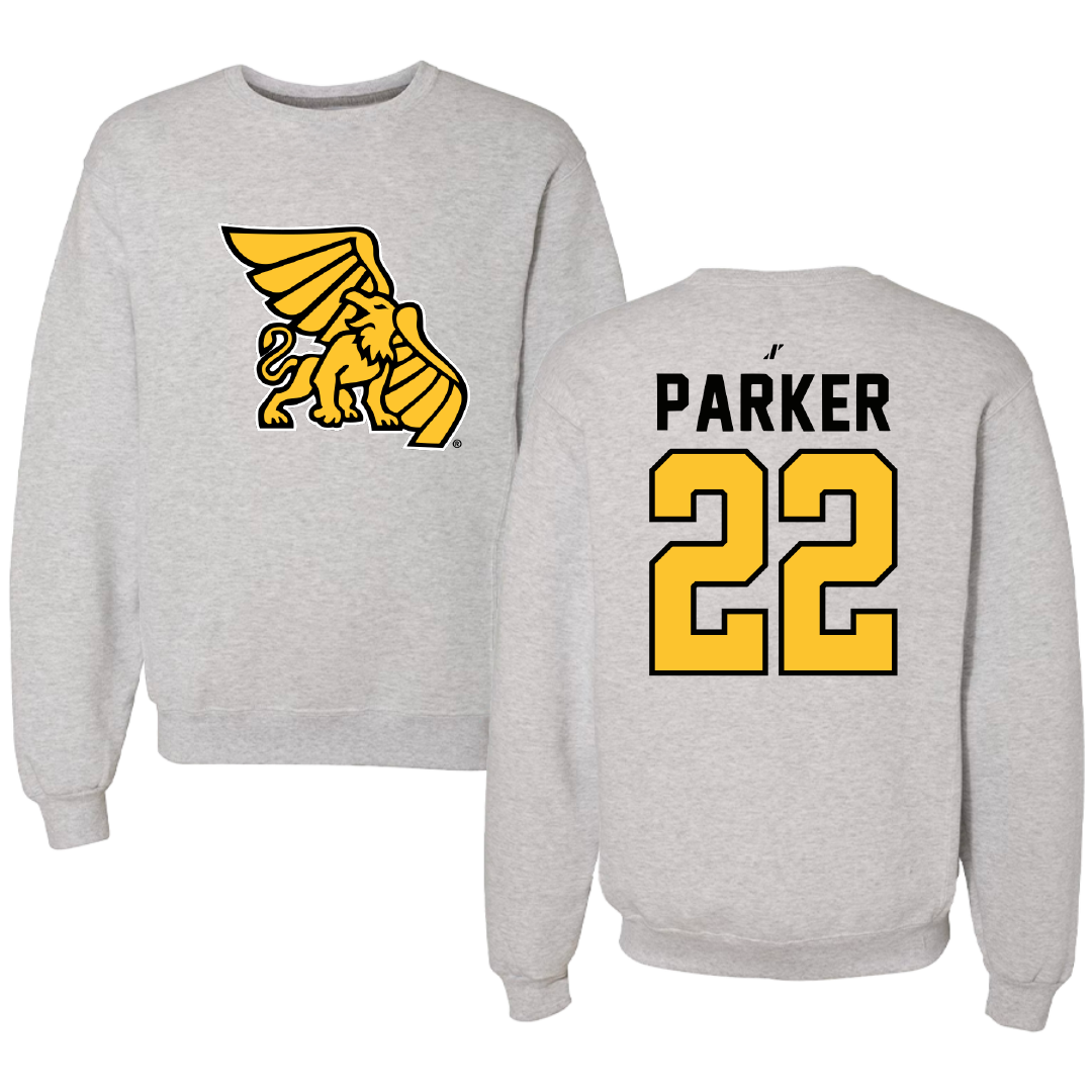 Missouri Western State University Football Light Gray Crewneck - #22 Denver Parker