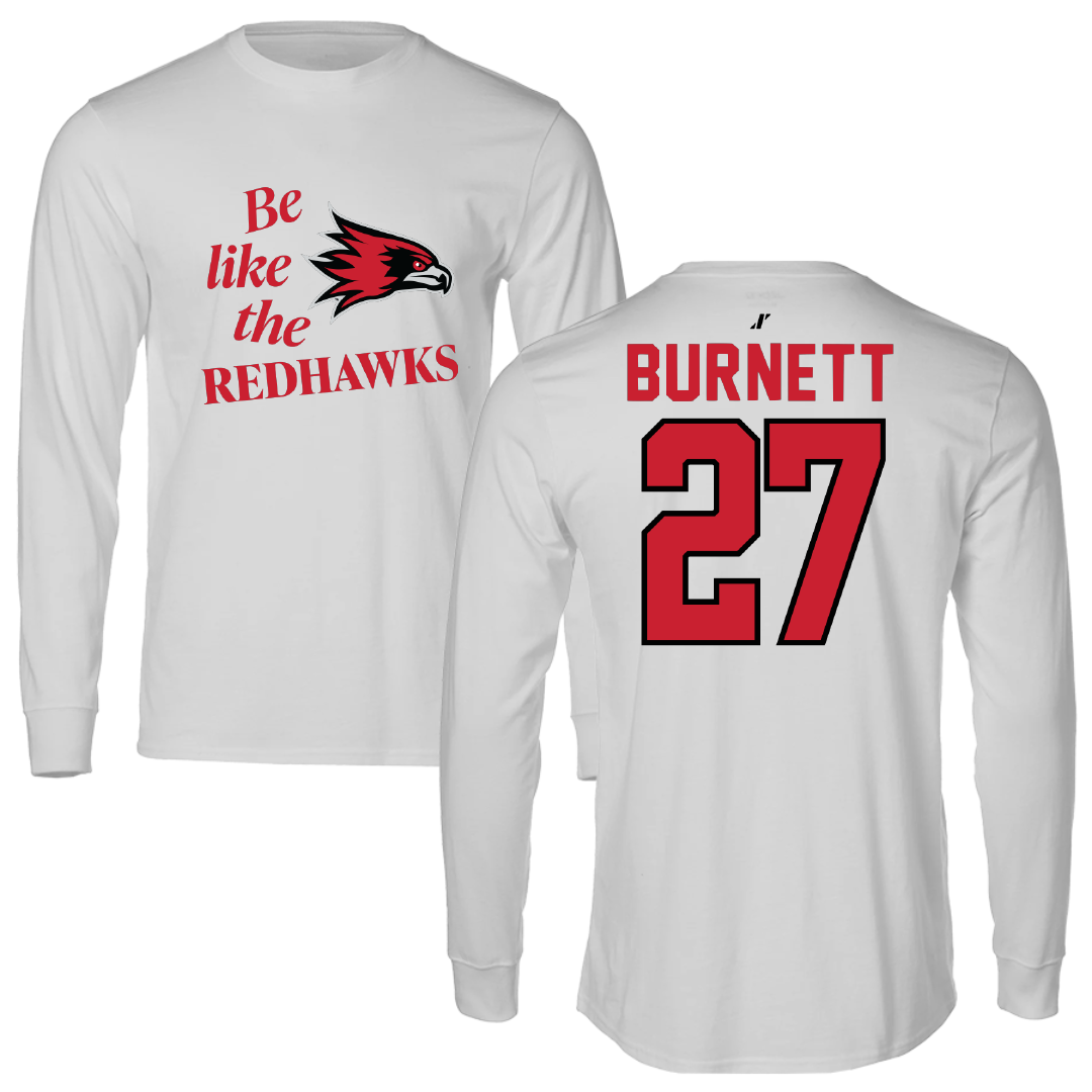 Southeast Missouri State University Softball Light Gray Be Like Us Long Sleeve - #27 Hailey Burnett