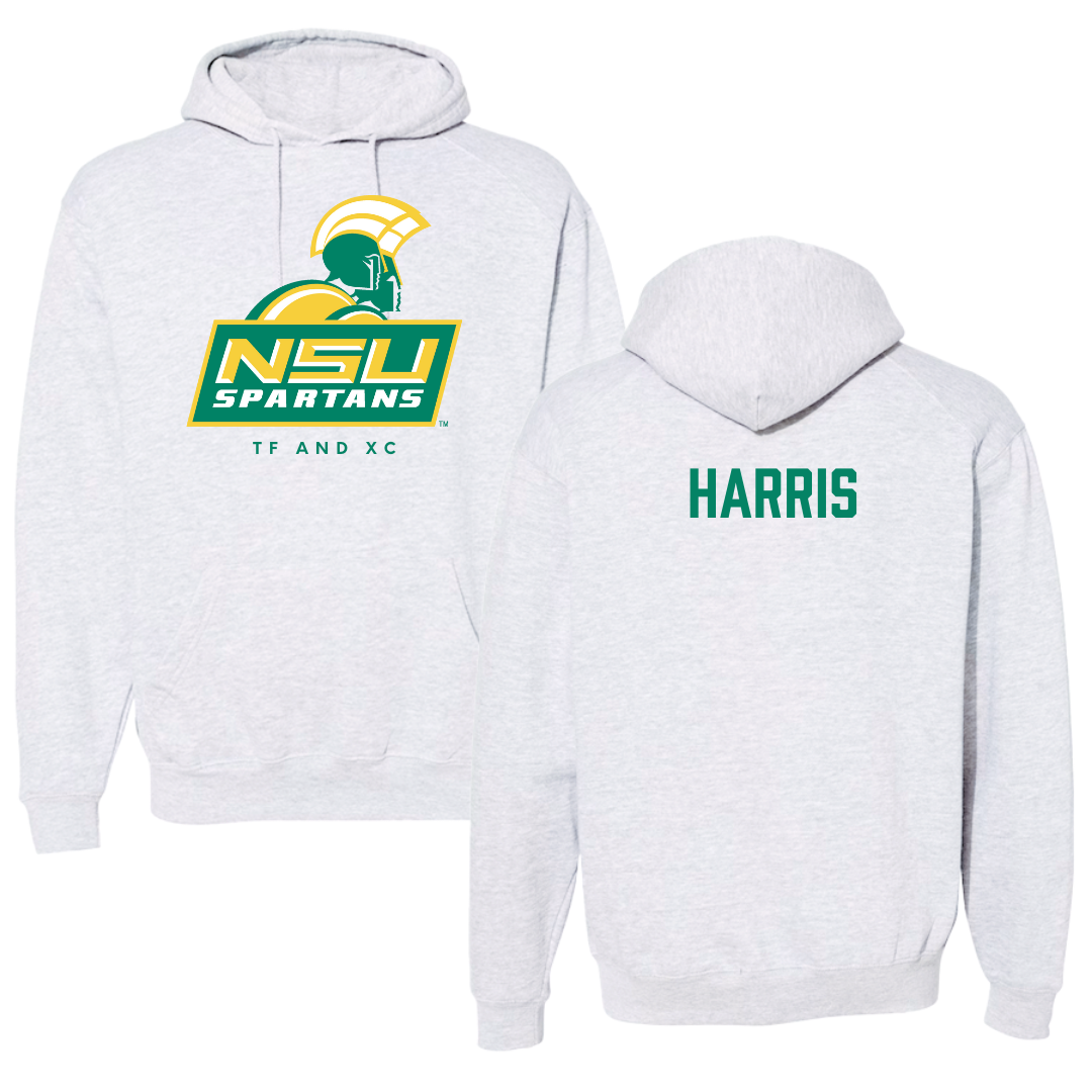 Norfolk State University TF and XC Gray Hoodie - Armani Harris