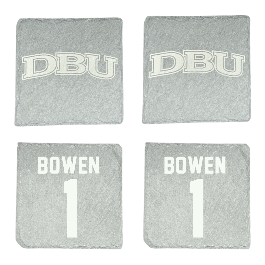 Dallas Baptist University Soccer Stone Coaster (4 Pack)  - #1 Breanna Bowen