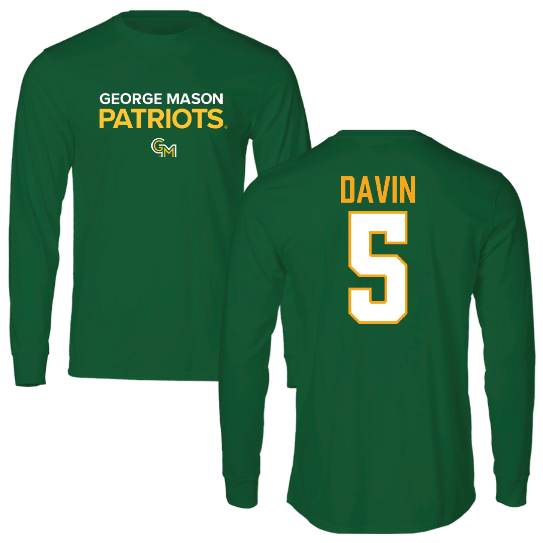 George Mason University Soccer Green Long Sleeve - #5 Eliana Davin