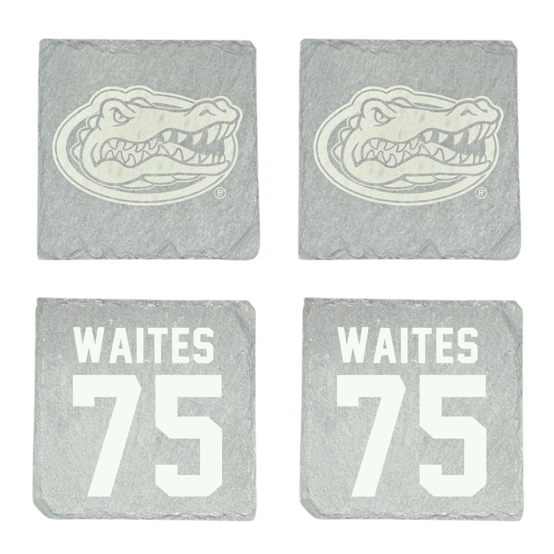 University of Florida Football Stone Coaster (4 Pack)  - #75 Kamryn Waites
