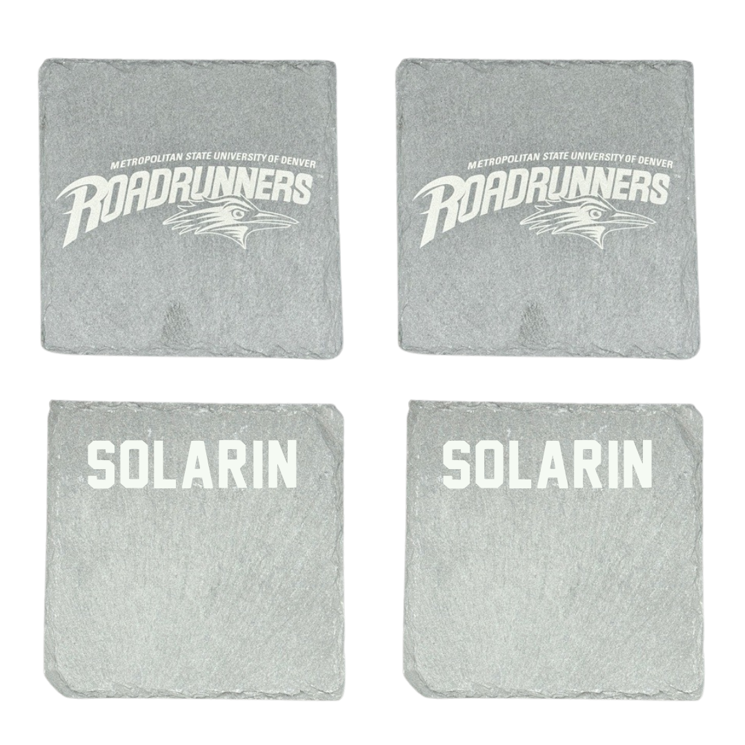 Metropolitan State University of Denver TF and XC Stone Coaster (4 Pack)  - Grace Solarin