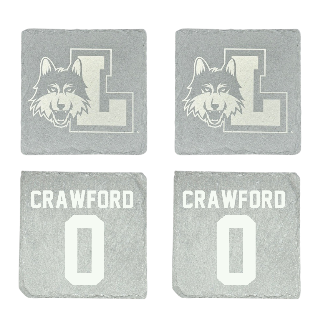 Loyola University-Chicago Soccer Stone Coaster (4 Pack)  - #0 Aidan Crawford