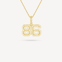 Gold Presidents Pendant and Chain - #86 Braden Kuik