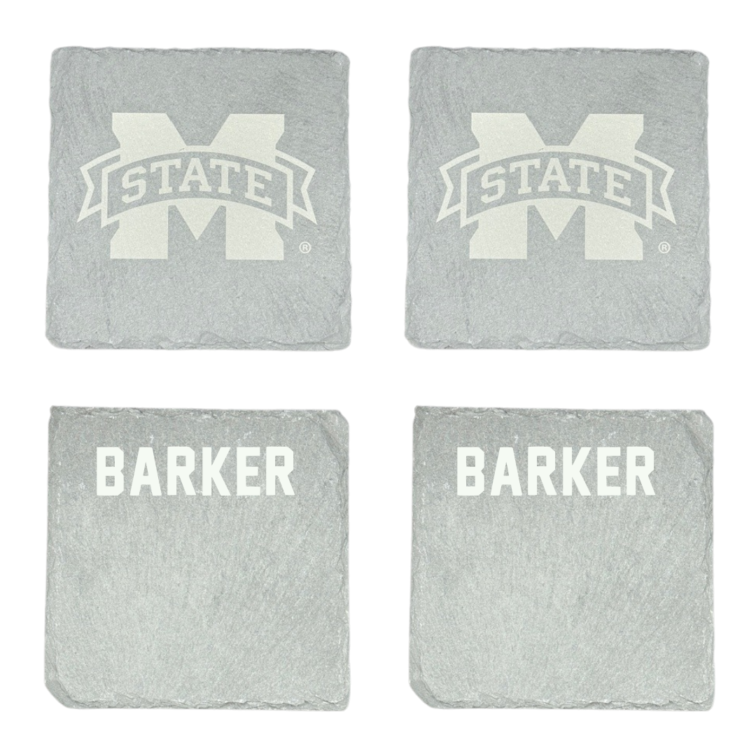 Mississippi State University TF and XC Stone Coaster (4 Pack)  - Christion Barker