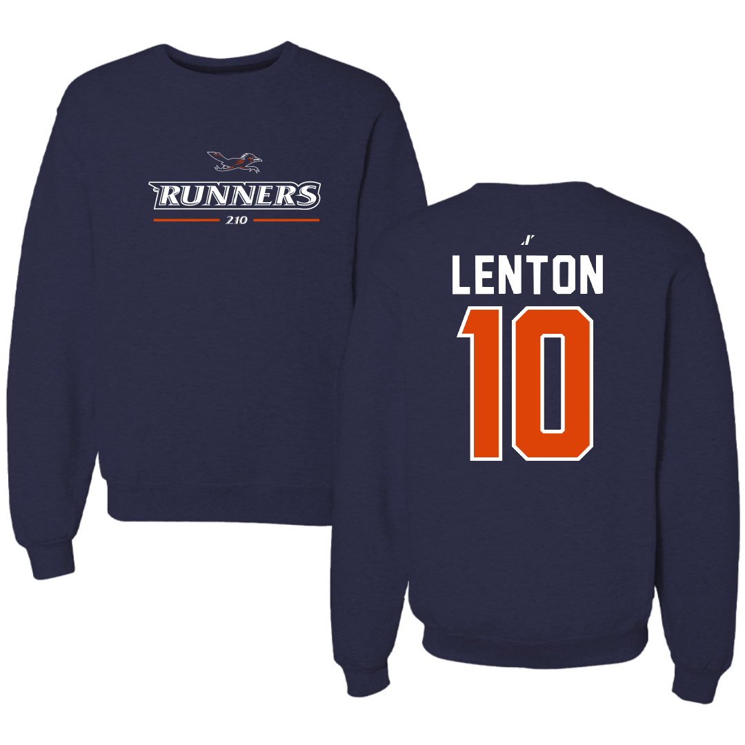 University of Texas at San Antonio Softball Navy General Crewneck - #10 Madison Lenton