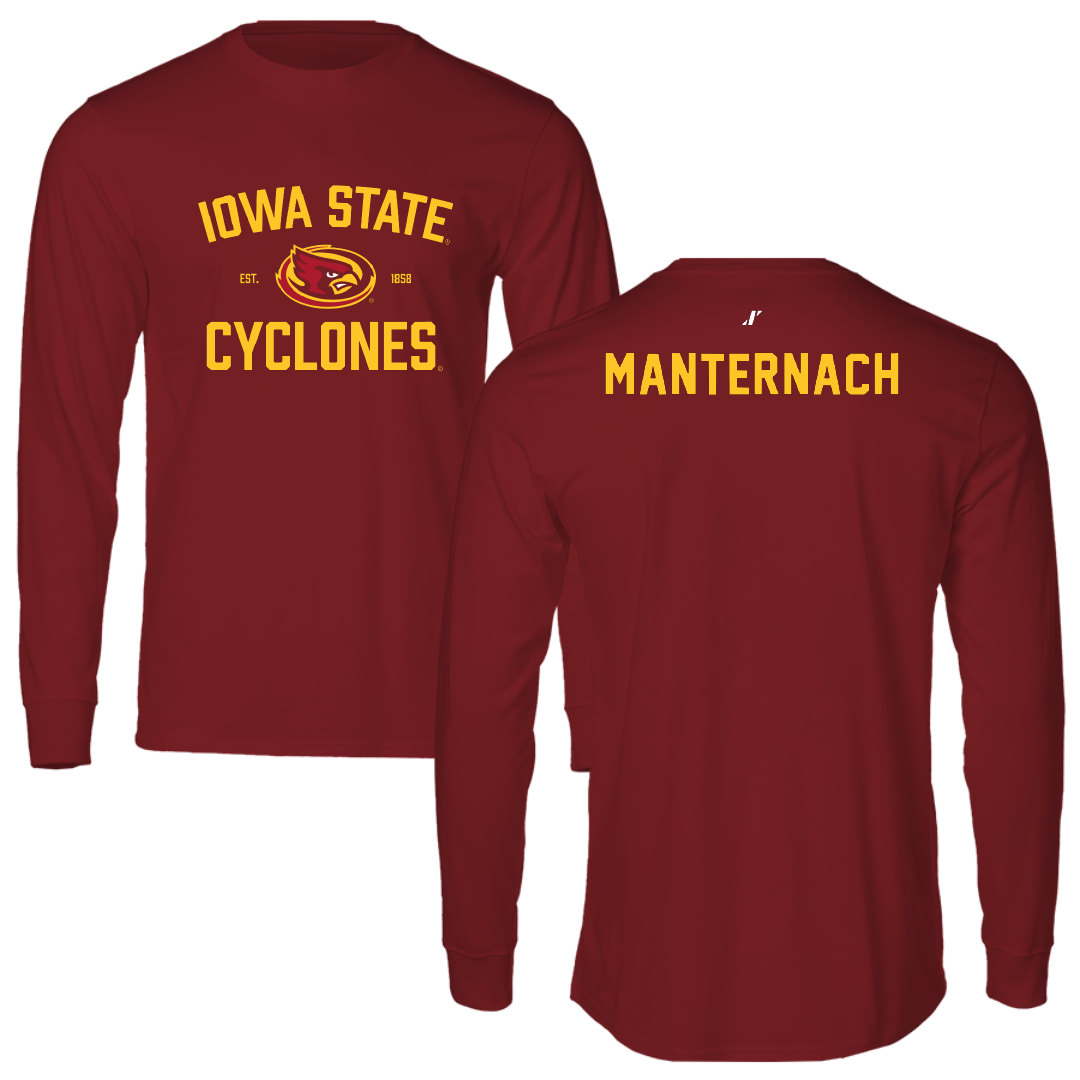 Iowa State University Gymnastics Cardinal General Long Sleeve - Madelyn Manternach