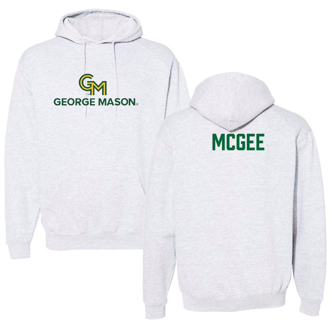 George Mason University Wrestling Gray Hoodie - DJ McGee