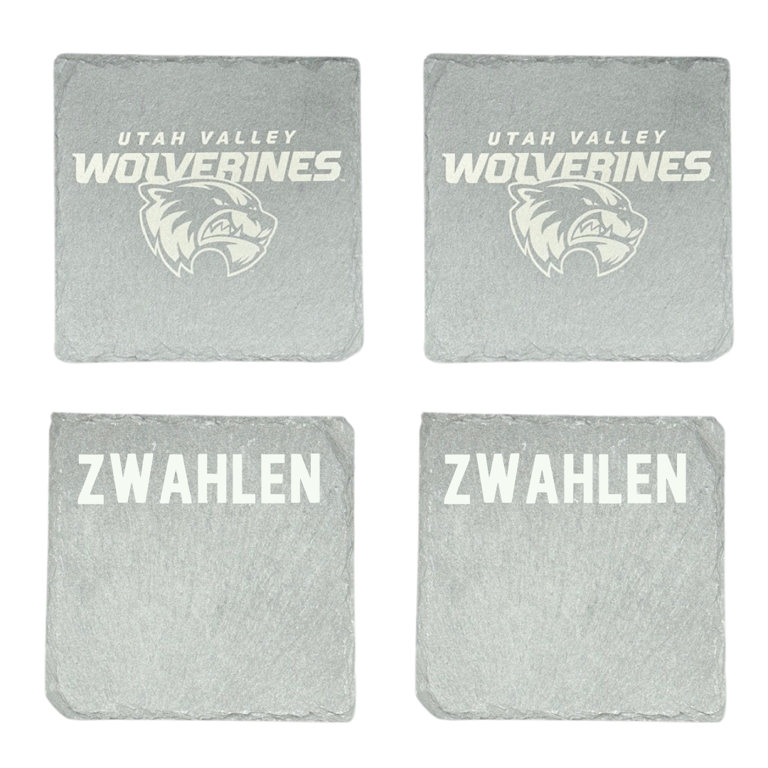 Utah Valley University TF and XC Stone Coaster (4 Pack)  - Liz Zwahlen