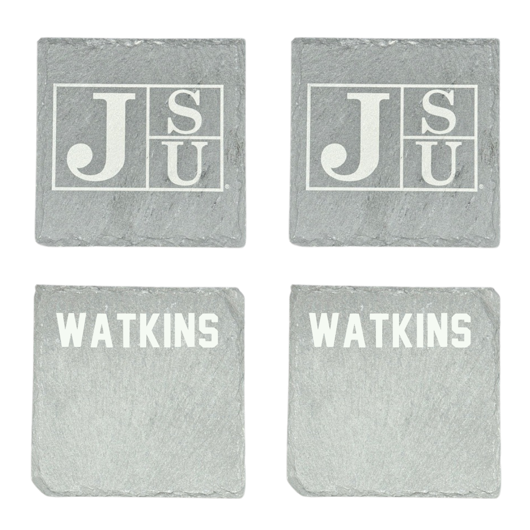 Jackson State University Volleyball Stone Coaster (4 Pack)  - Kamiera Watkins