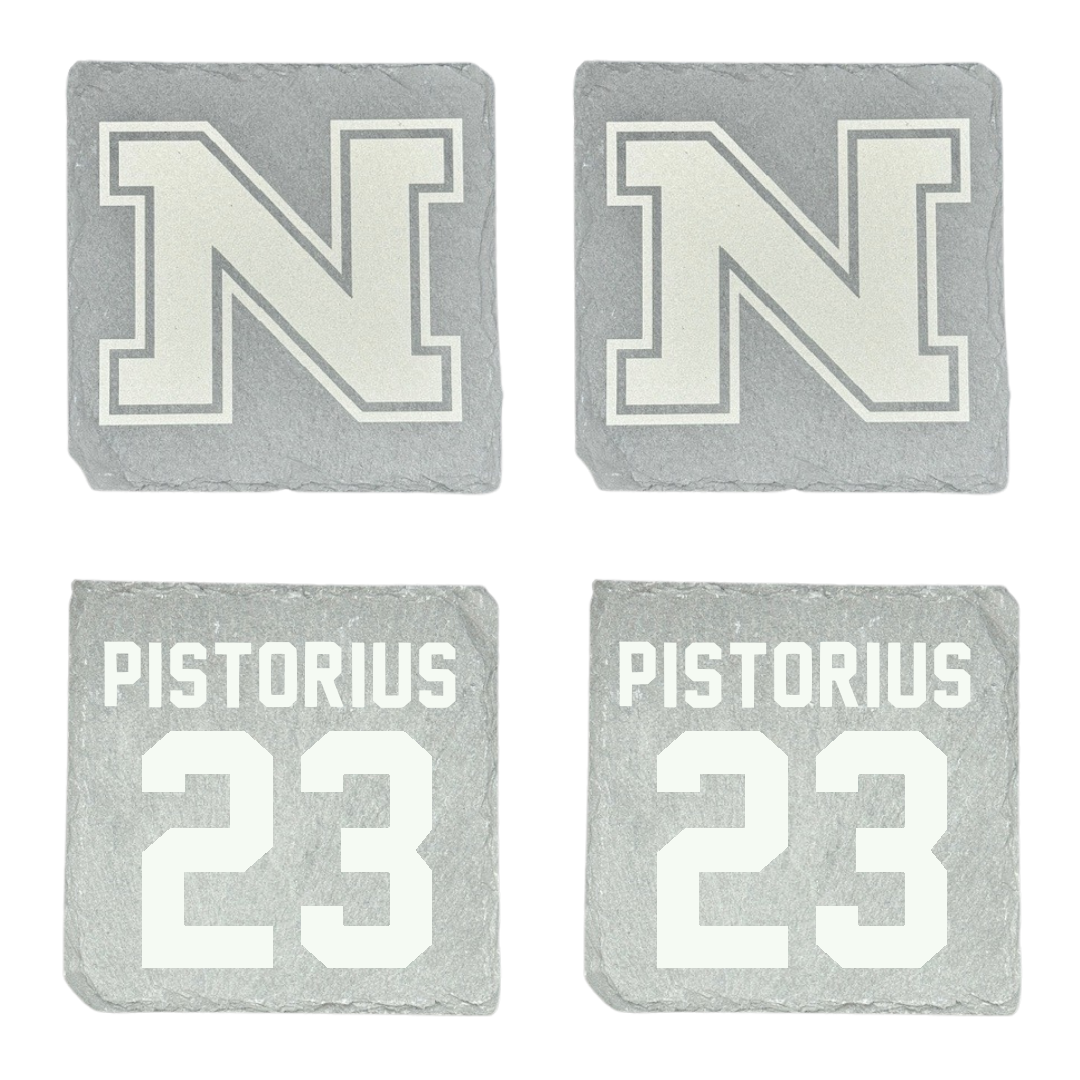 Northern Michigan University Soccer Stone Coaster (4 Pack)  - #23 Molly Pistorius