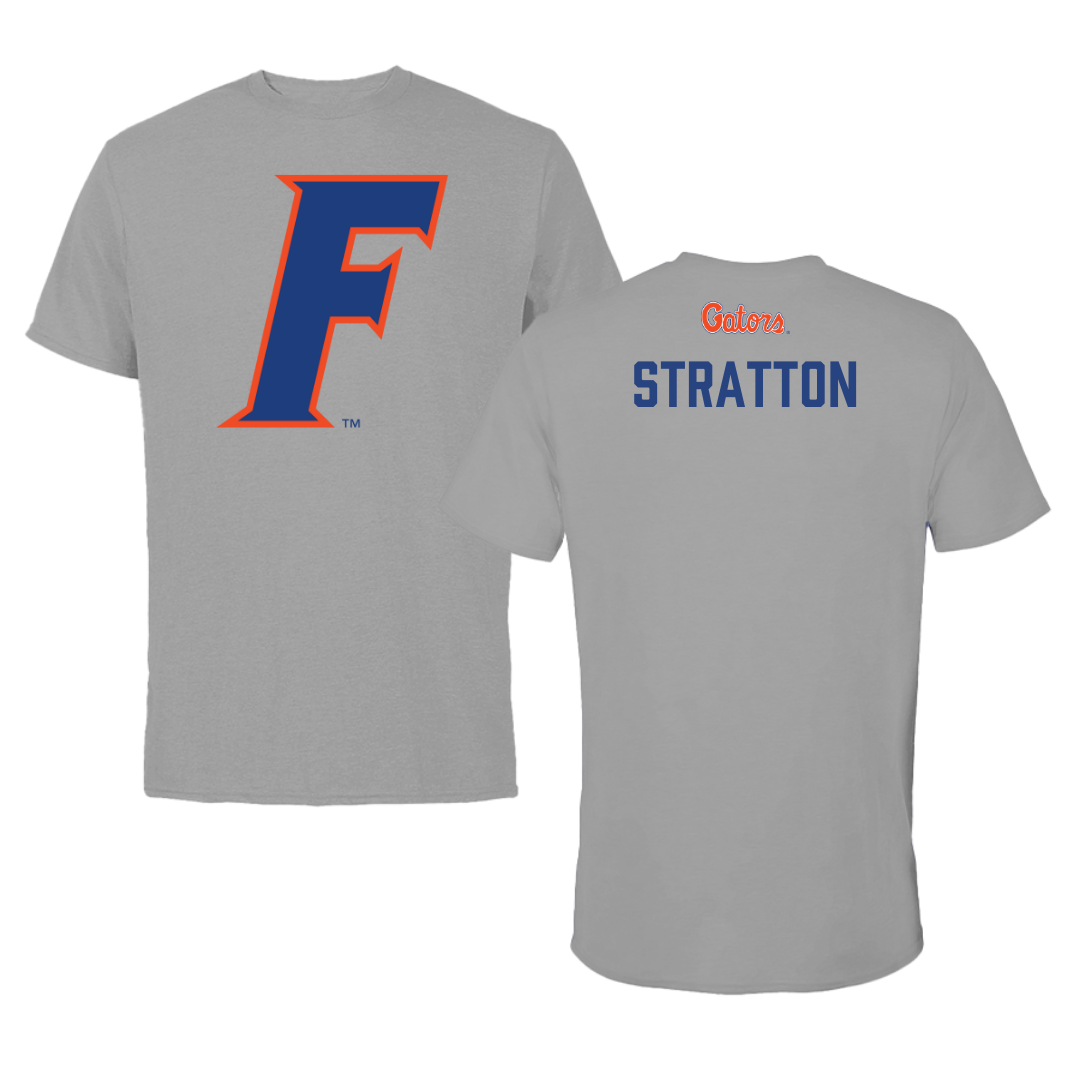 University of Florida TF and XC Dark Gray Tee - Matthew Stratton