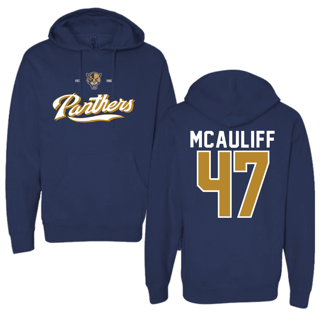 Florida International University Baseball Navy General Hoodie - #47 Daniel McAuliff