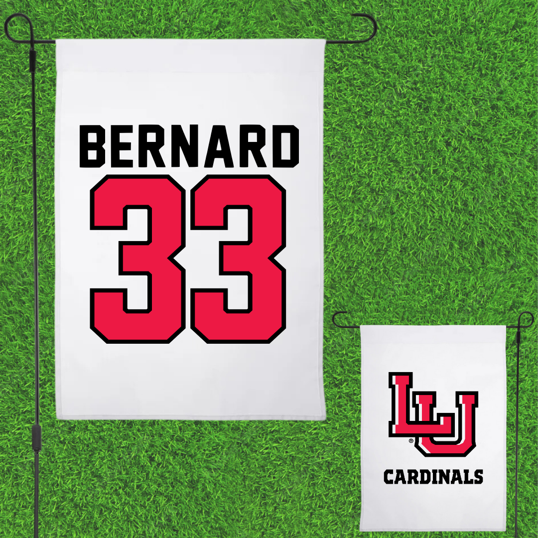 Lamar University Basketball White Garden Flag - #33 Anaya Bernard