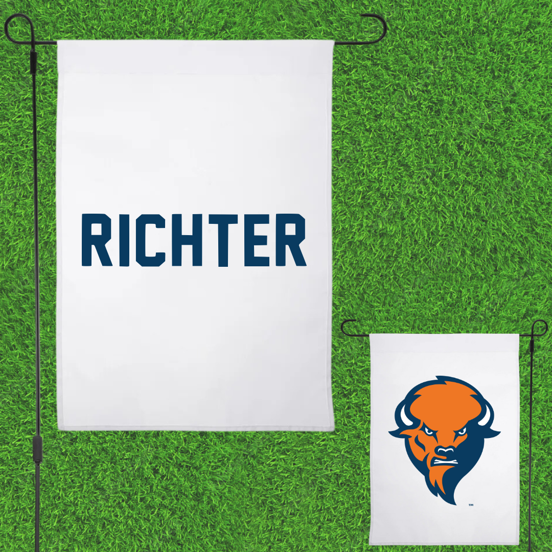 Bucknell University Golf White Garden Flag - Paige Richter