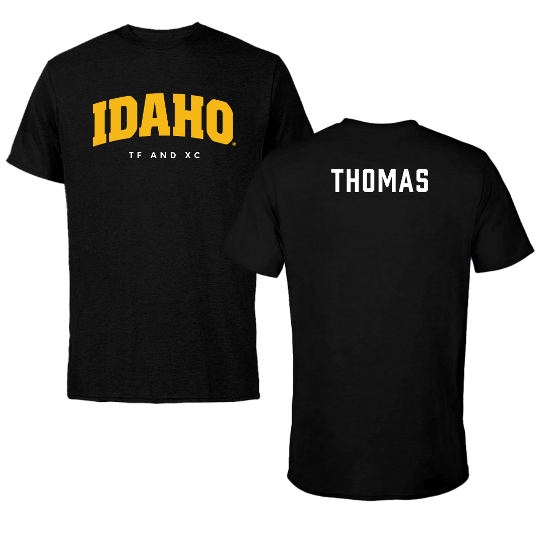 University of Idaho TF and XC Black Idaho Performance Tee - Reid Thomas