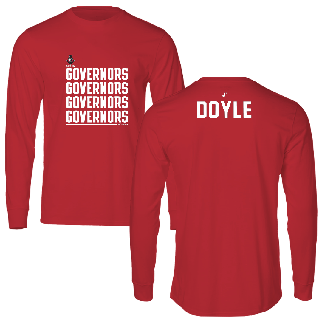 Austin Peay State University TF and XC Red General Long Sleeve - Ashley Doyle