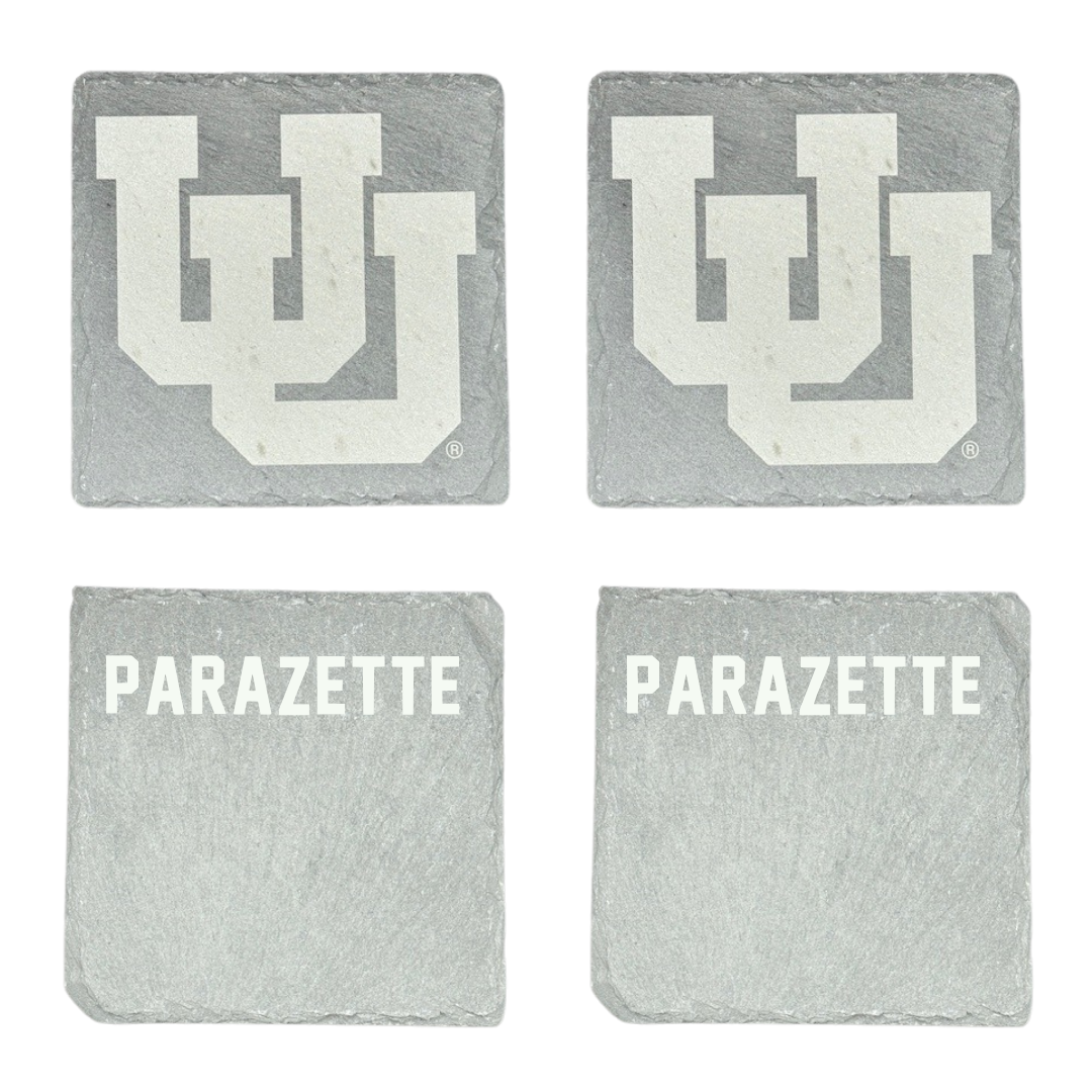 University of Utah Skiing Stone Coaster (4 Pack)  - Oliver Parazette