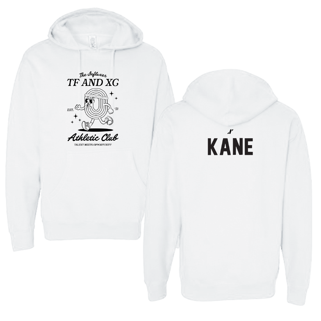 TF and XC White Influxer Athletic Club Hoodie - Karsyn Kane