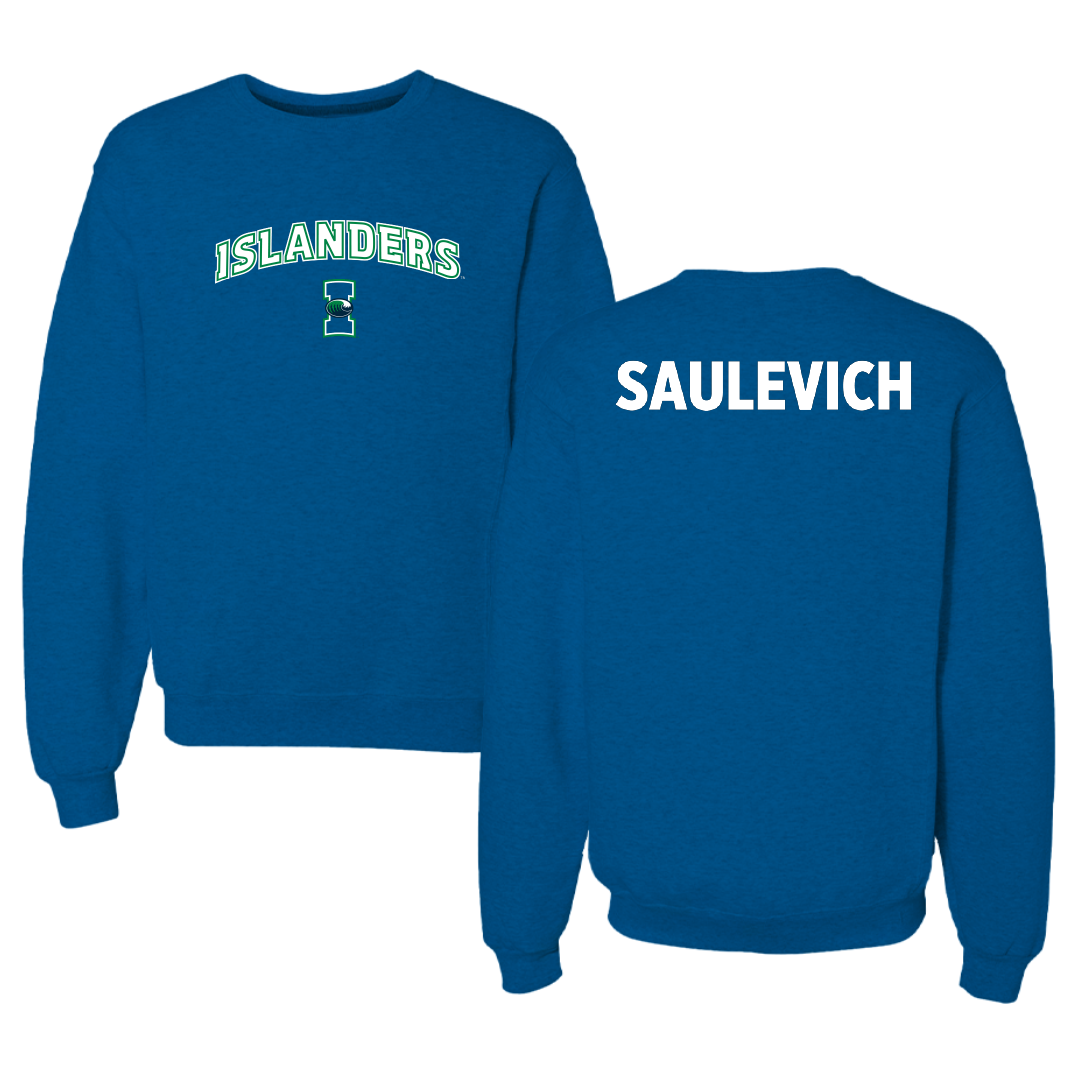 Texas A&M University-Corpus Christi Tennis Blue Crewneck - Palina Saulevich