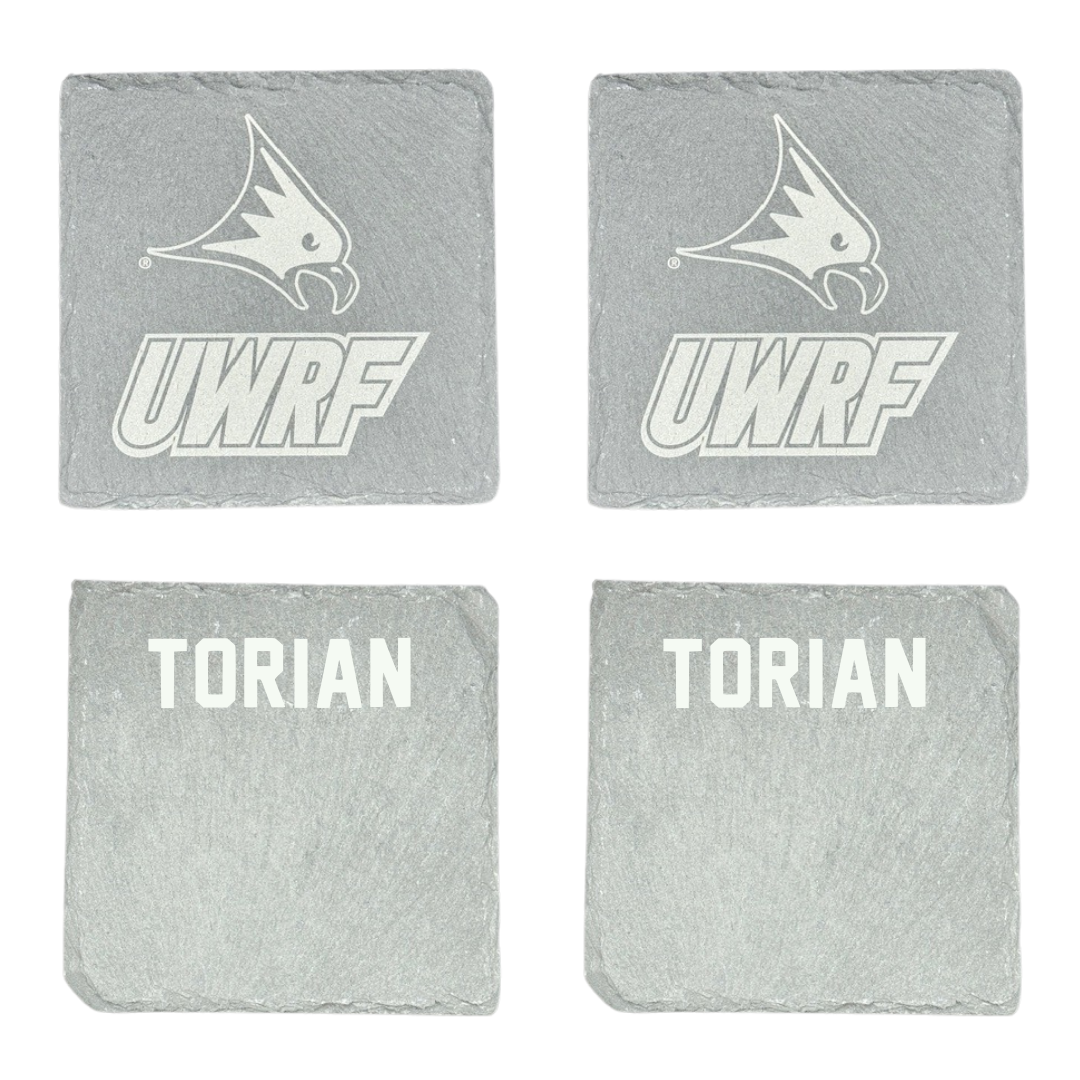 University of Wisconsin-River Falls TF and XC Stone Coaster (4 Pack)  - Allen Torian