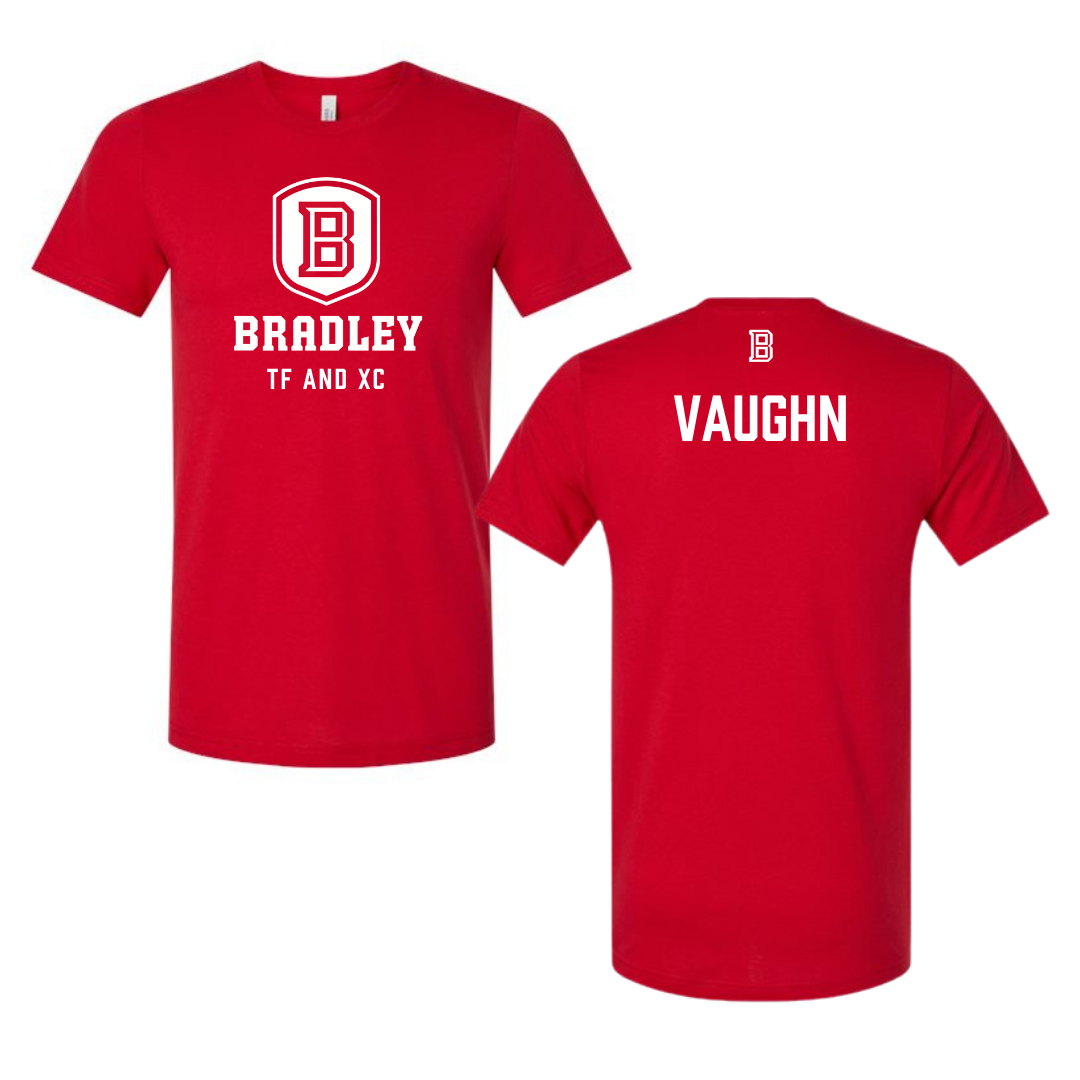 Bradley University TF and XC Red Performance Tee - Jada Vaughn