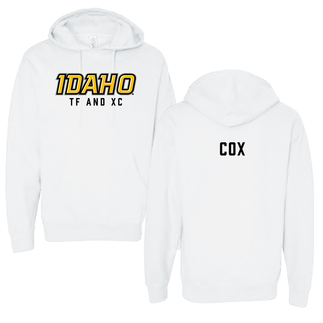 University of Idaho TF and XC White Idaho Hoodie - Dante Cox