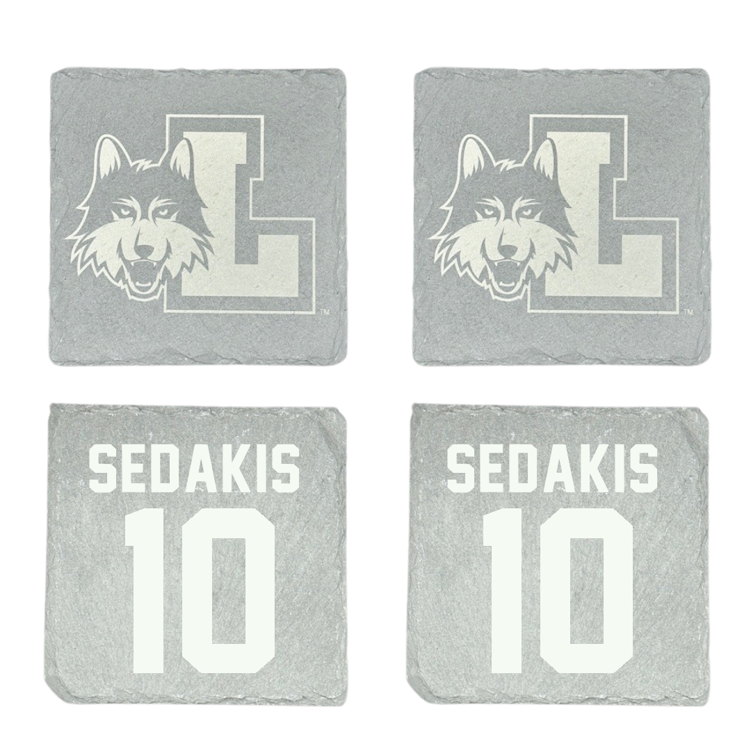 Loyola University-Chicago Softball Stone Coaster (4 Pack)  - #10 Liz Sedakis