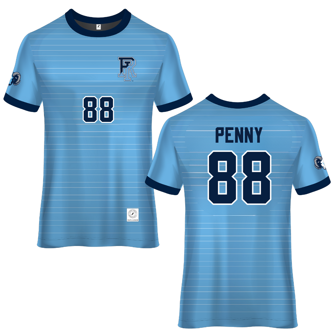University of Rhode Island Blue Soccer Jersey - #88 Cierra Penny