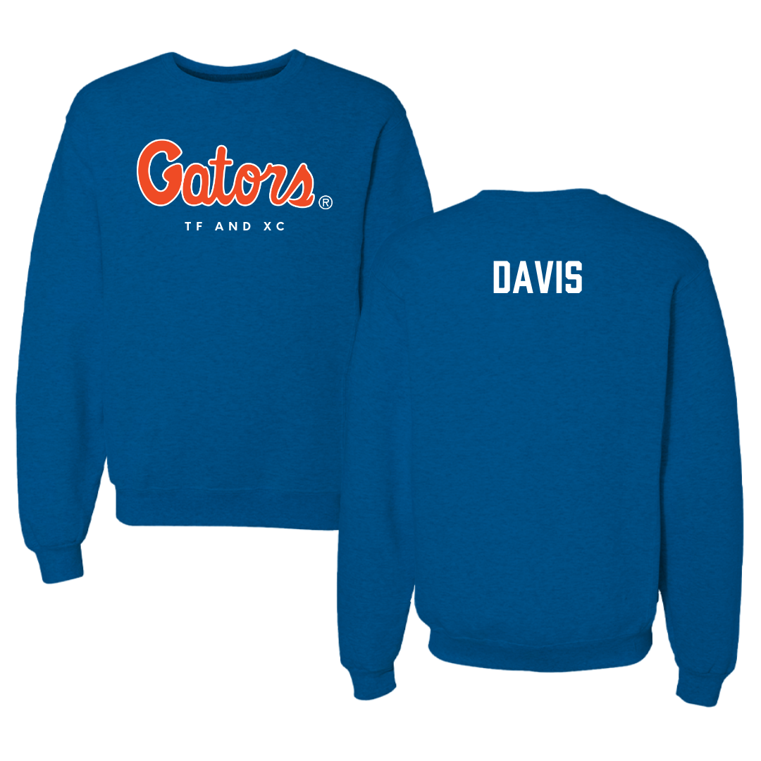 University of Florida TF and XC Royal Blue Crewneck - Kayla Davis