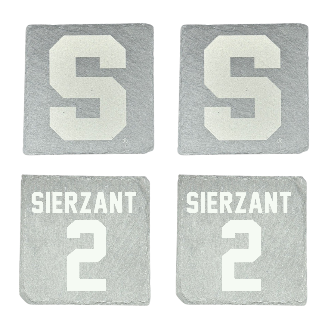Syracuse University Volleyball Stone Coaster (4 Pack)  - #2 Veronica Sierzant