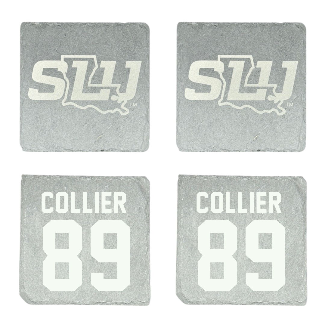 Southeastern Louisiana University Football Stone Coaster (4 Pack)  - #89 Cade Collier