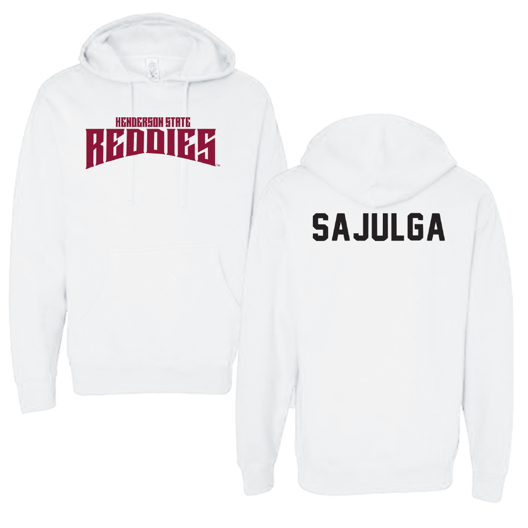 Henderson State University Golf White Classic Hoodie - Felisa Sajulga
