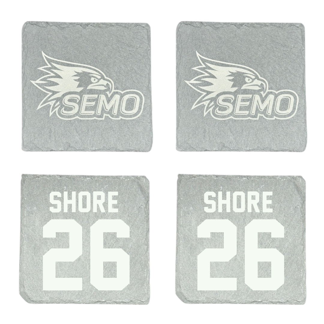 Southeast Missouri State University Softball Stone Coaster (4 Pack)  - #26 Aubrie Shore