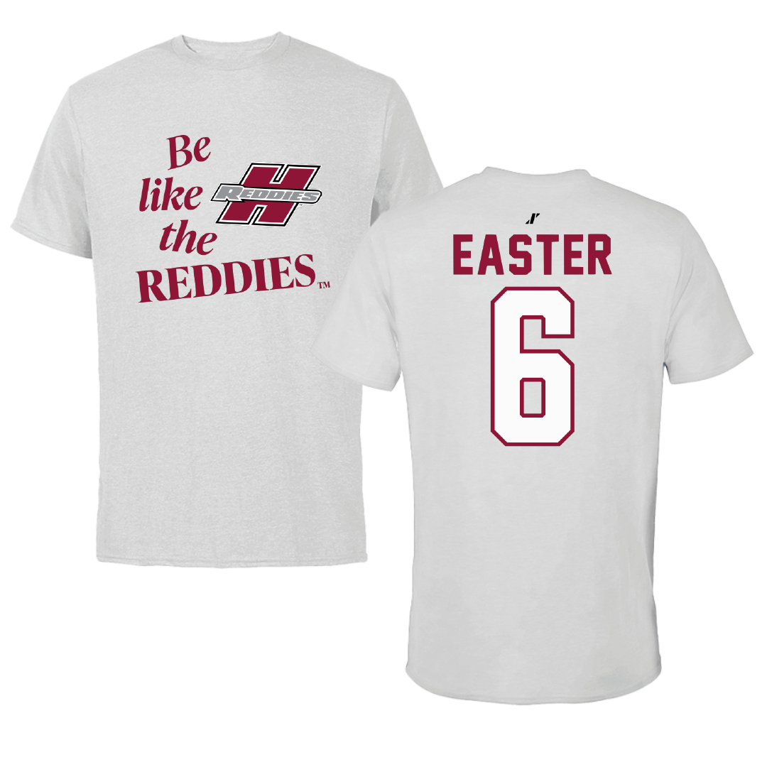 Henderson State University Football Light Gray Be Like Us Tee - #6 Jody Easter