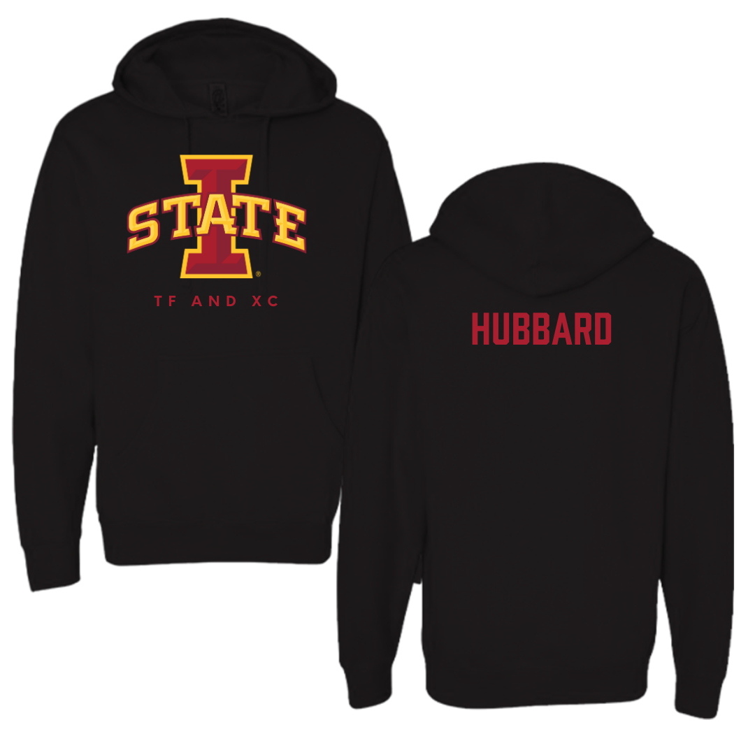Iowa State University TF and XC Black Hoodie - Camryn Hubbard