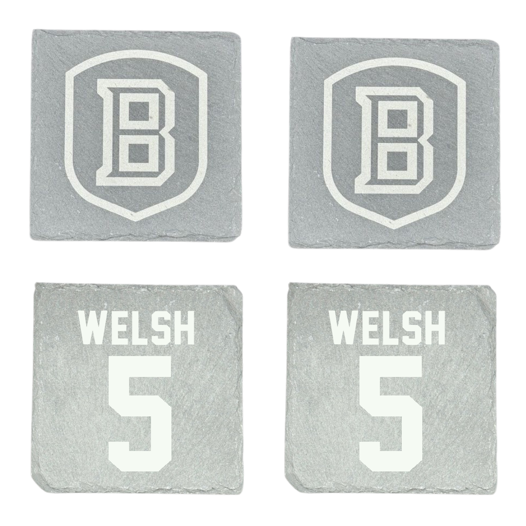 Bradley University Softball Stone Coaster (4 Pack)  - #5 Addie Welsh