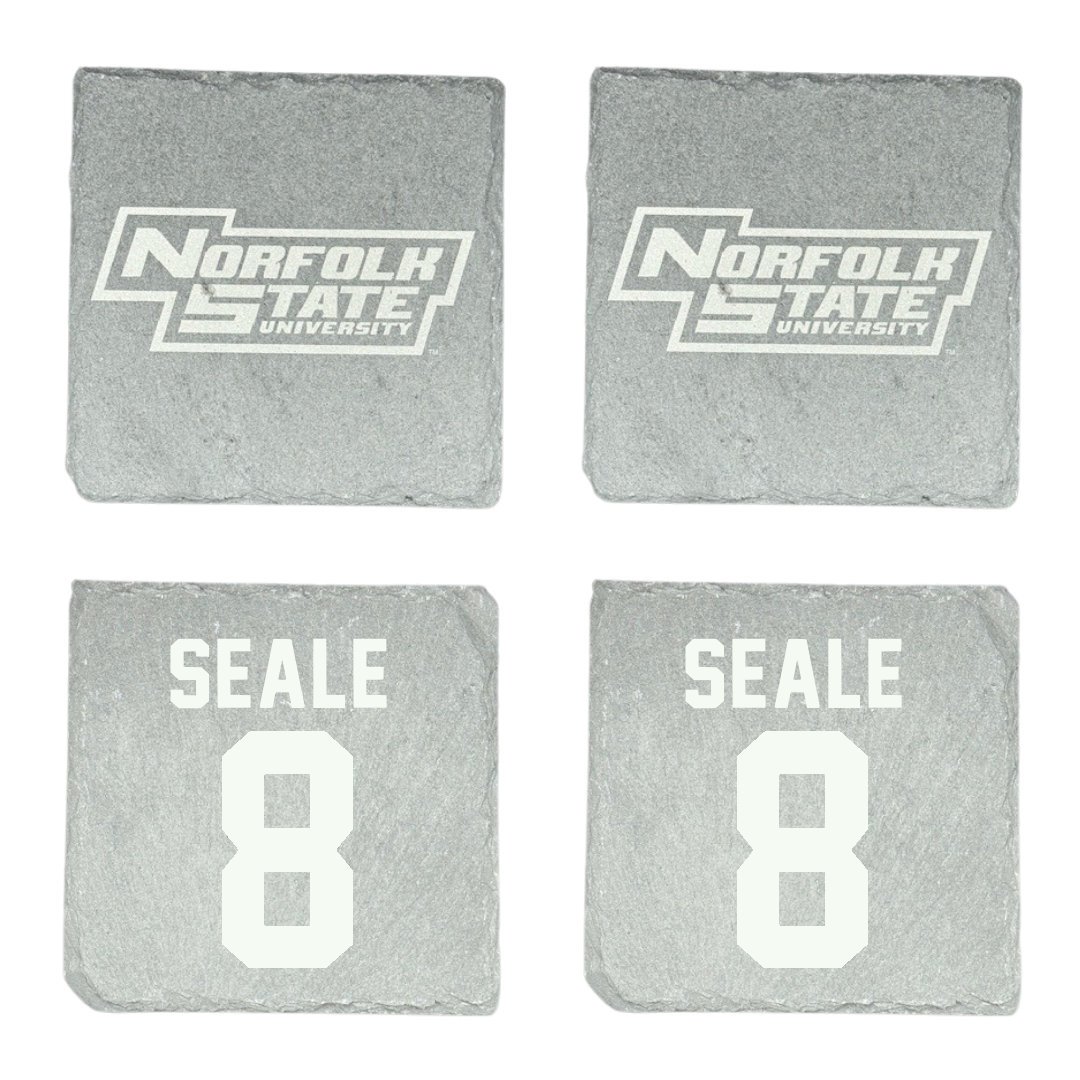 Norfolk State University Volleyball Stone Coaster (4 Pack)  - #8 Shonte Seale