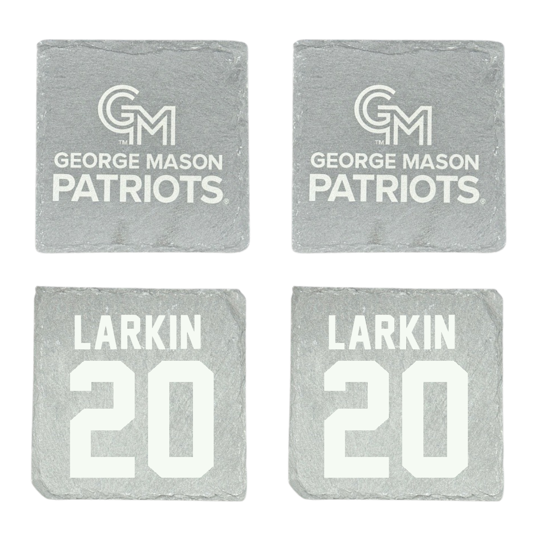 George Mason University Volleyball Stone Coaster (4 Pack)  - #20 Camille Larkin
