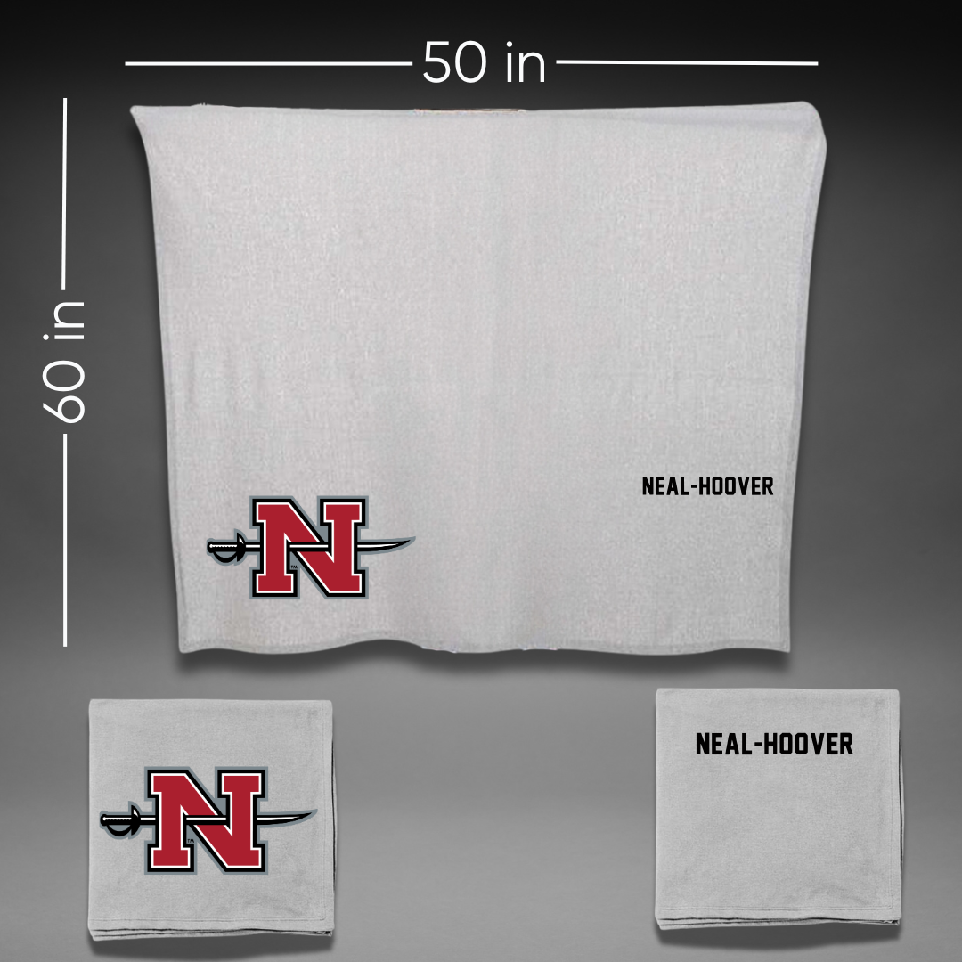 Nicholls State University TF and XC Gray Blanket - Cherie Neal-Hoover