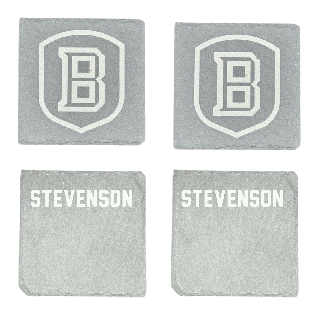 Bradley University Golf Stone Coaster (4 Pack)  - Carter Stevenson
