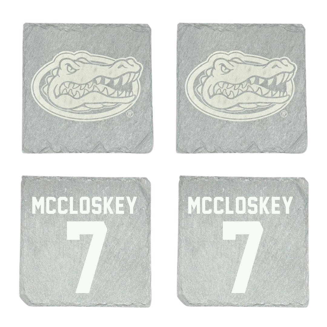 University of Florida Soccer Stone Coaster (4 Pack)  - #7 Lauren McCloskey
