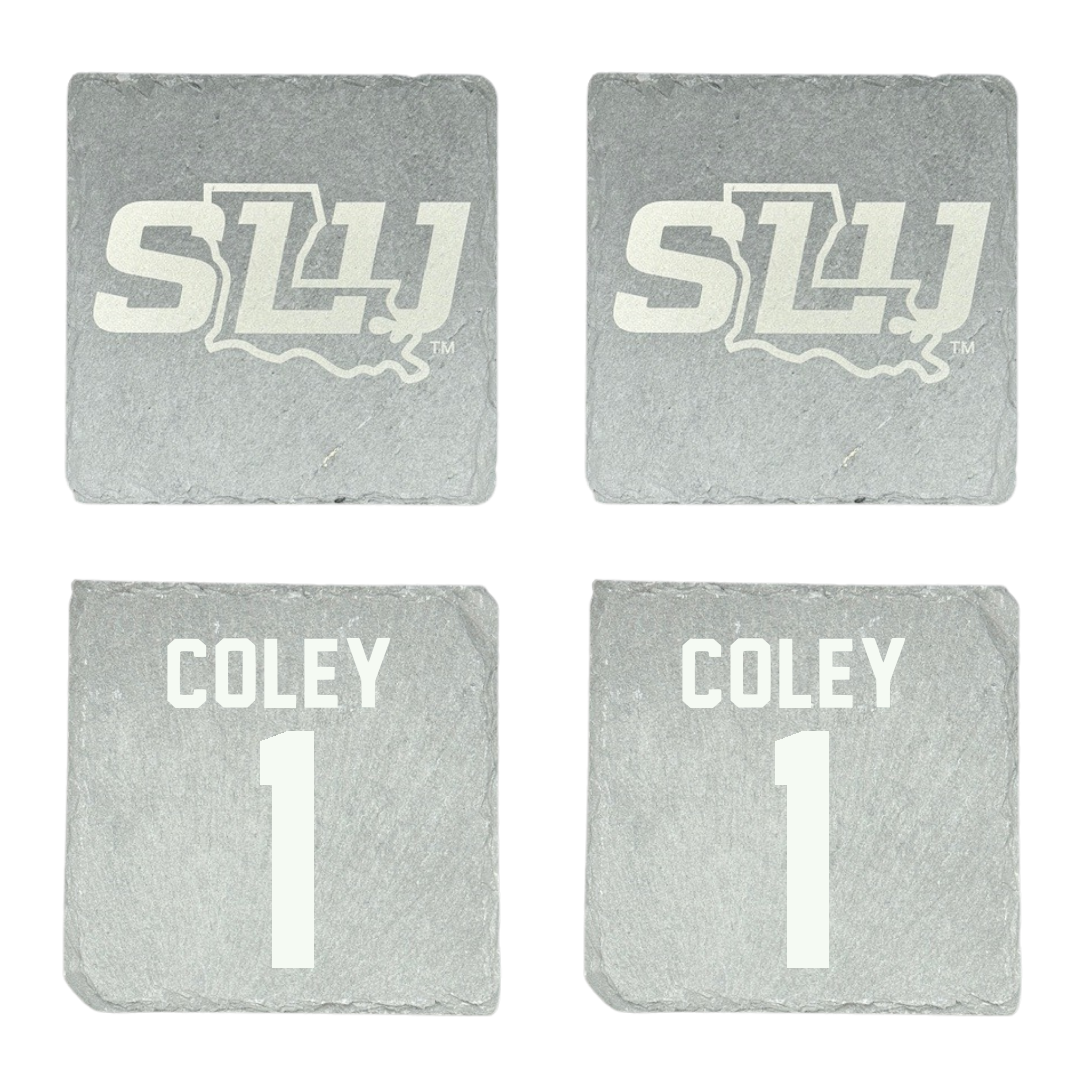 Southeastern Louisiana University Baseball Stone Coaster (4 Pack)  - #1 Parker Coley